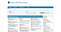 Desktop Screenshot of annuaire2professionnels.com